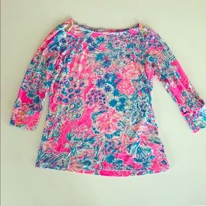 Lilly 3/4 sleeve Top 🐠